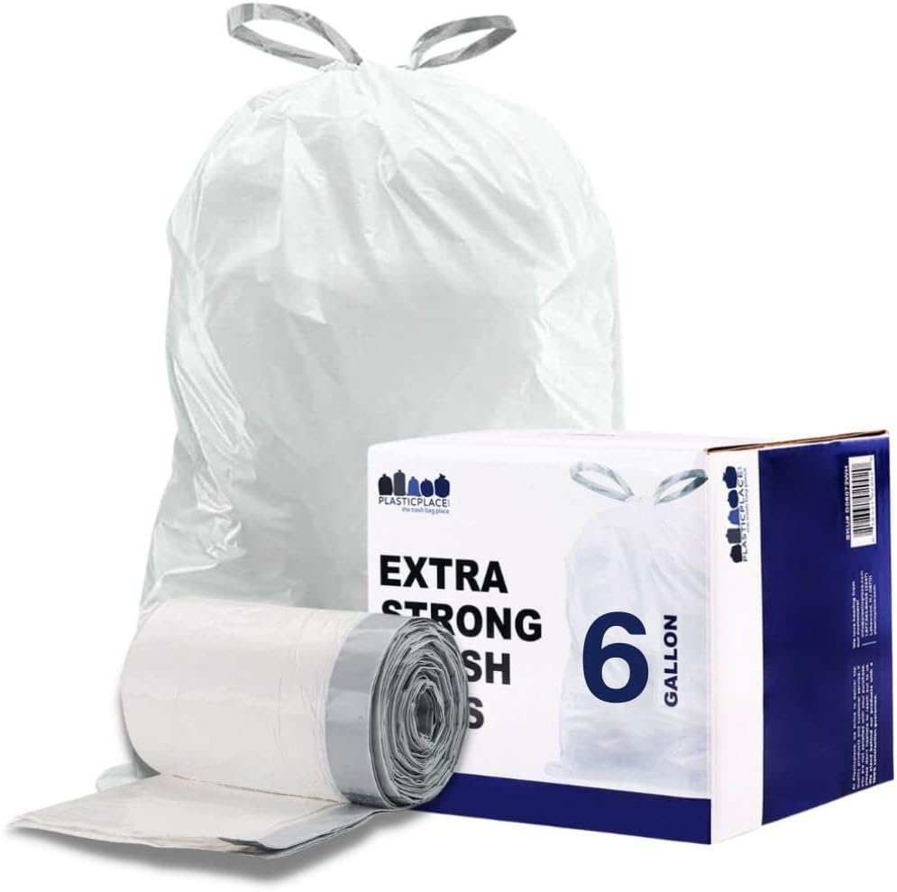 Plasticplace 40-45 gal. Clear Trash Bags (Case of 100)