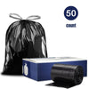 13 Gallon Extra Tall Black Drawstring, Jr Pack - Plasticplace