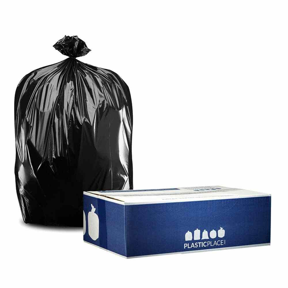 55 Gallon RubbermaidÂ® Compatible Trash Bags - Plasticplace