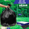 40-45 Gallon Contractor Bags - 3.0 Mil - 50/Case