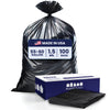 55-60 Gallon Trash Bags - 1.5 Mil - 100/Case