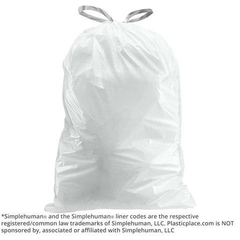 Sample of - 10 Gallon Simplehuman®* Compatible Trash Bags Code K