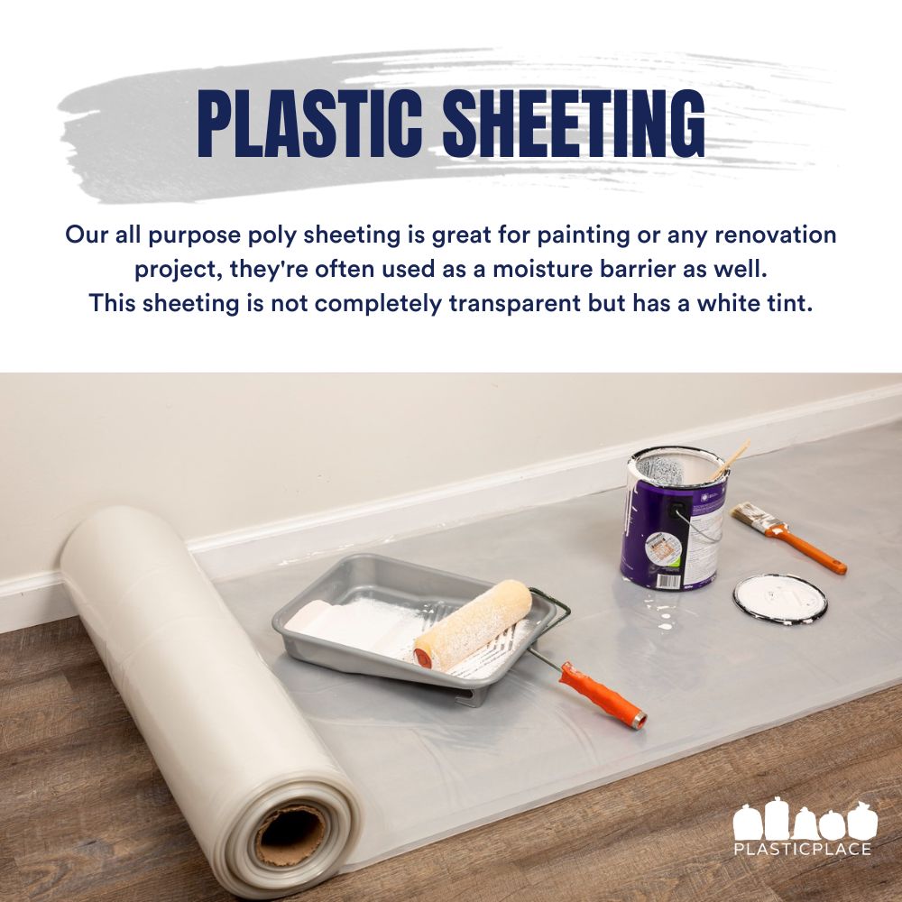 Extra Heavy Plastic Sheeting - Plasticplace