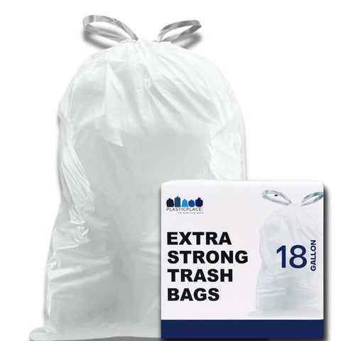 18 Gallon Trash Bags - 2.0 Mil - 80/Case